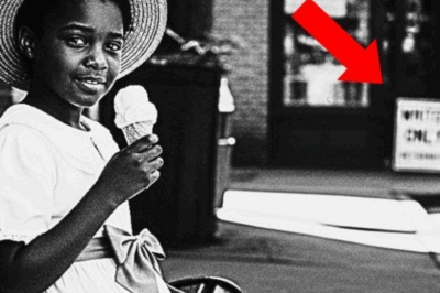 This 1910 photo of a Black girl eating ice cream looked innocent — until restorers enlarged the sign | HO