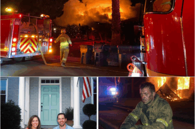 S – Firefighter Called to Save a Burning House — What He Found Inside Left Him Speechless…