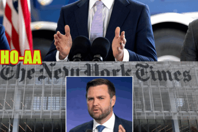 JD Vance BLASTS ‘shameful’ NY Times